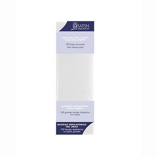 Satin Smooth Large Non-Woven Cloth Waxing Strips Satin Smooth Large Non-Woven Cloth Waxing Strips