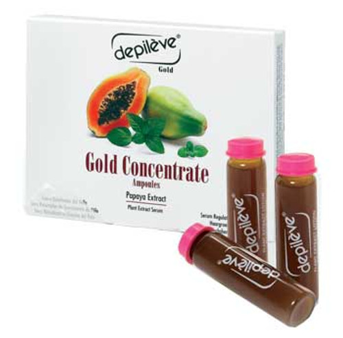 Depileve Gold Concentrate Ampoules - 10cc - 3pk Depileve Gold Concentrate Ampoules - 10cc - 3pk