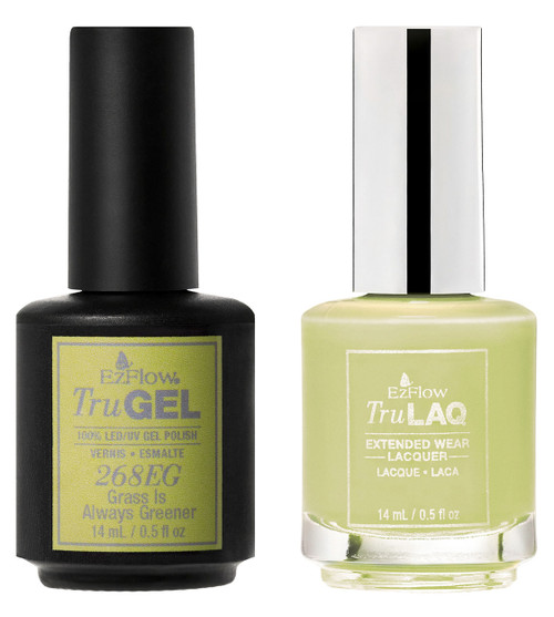 EzFlow TruGel Polish Grass Always Greener Duo 268ED - 14 mL / 0.5 fl oz