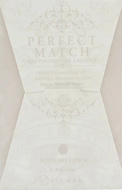 LeChat Perfect Match Gel Polish Just Breathe - .5oz