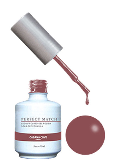 LeChat Perfect Match Gel Polish & Nail Lacquer Cabana Cove - .5oz