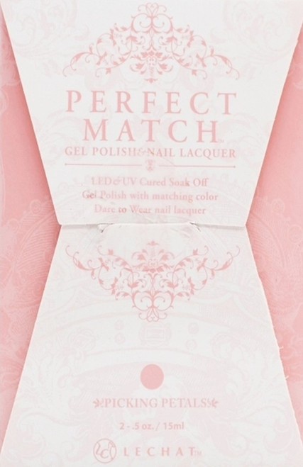 LeChat Perfect Match Gel Polish & Nail Lacquer Picking Petals - .5oz