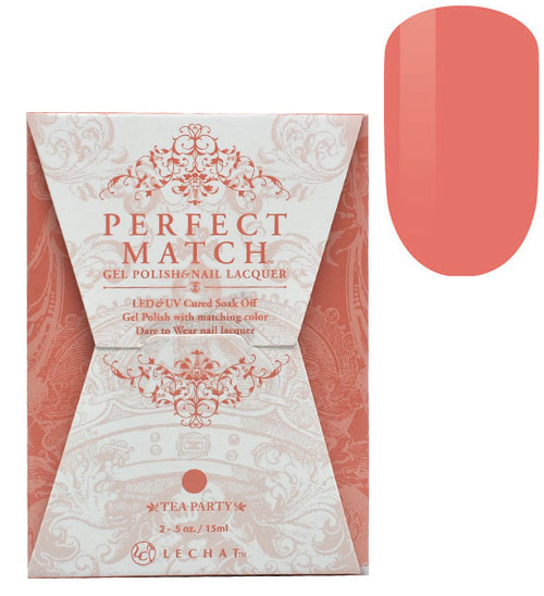 LeChat Perfect Match Gel Polish & Nail Lacquer Tea Party - .5oz