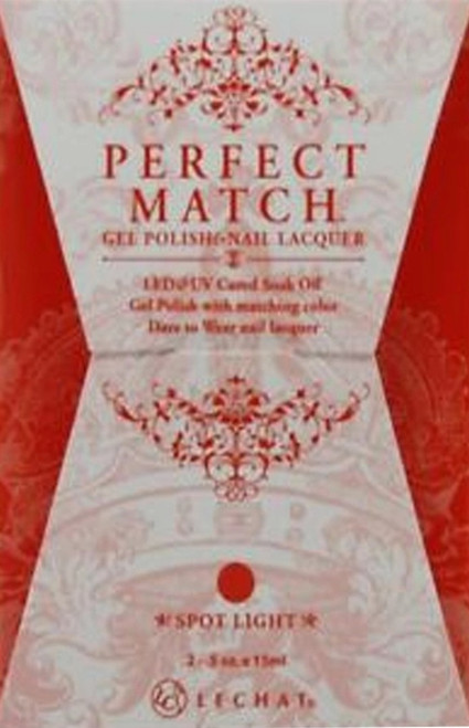 LeChat Perfect Match Gel Polish & Nail Lacquer Neon Spot Light - .5oz