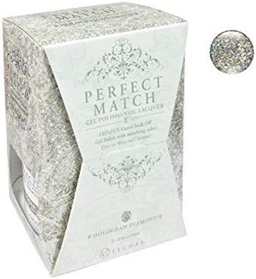 LeChat Perfect Match Gel Polish & Lacquer Hologram Diamond - .5oz