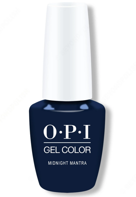 OPI GelColor Midnight mantra - .5 Oz / 15 mL