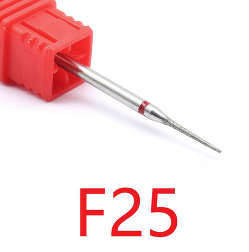 NDi beauty Diamond Drill Bit - 3/32 shank (FINE) - F25
