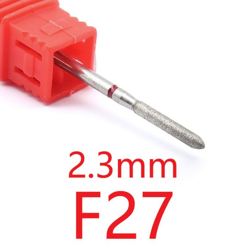 NDi beauty Diamond Drill Bit - 3/32 shank (FINE) - F27