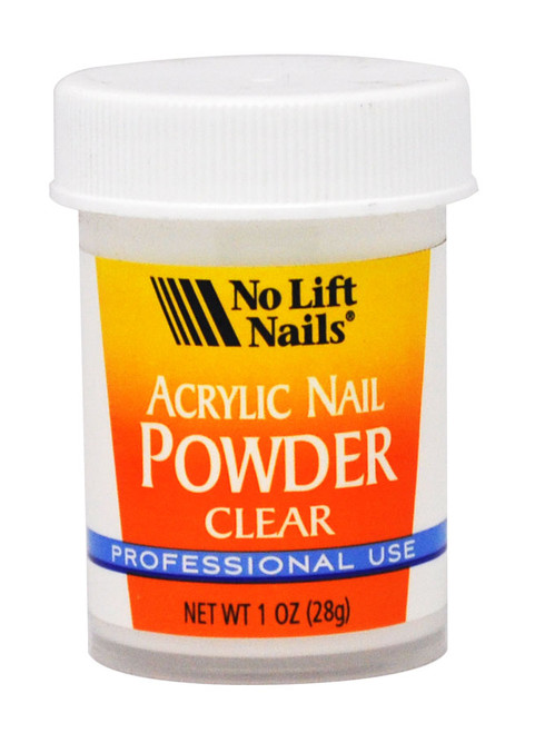 No Lift Nails Ultra Sift Acrylic Powder CLEAR - 1 oz (28g) No Lift Nails Ultra Sift Acrylic Powder CLEAR - 1 oz (28g)