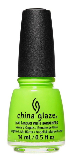 China Glaze Nail Polish Lacquer Frozen In Lime - .5oz