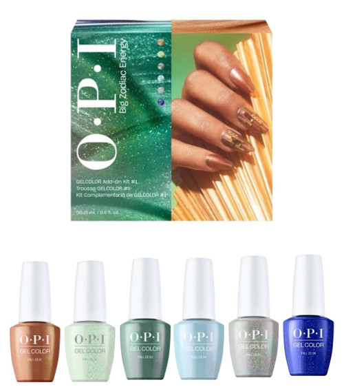 OPI GelColor Big Zodiac Energy Fall 2023 Collection Add On Kit 2