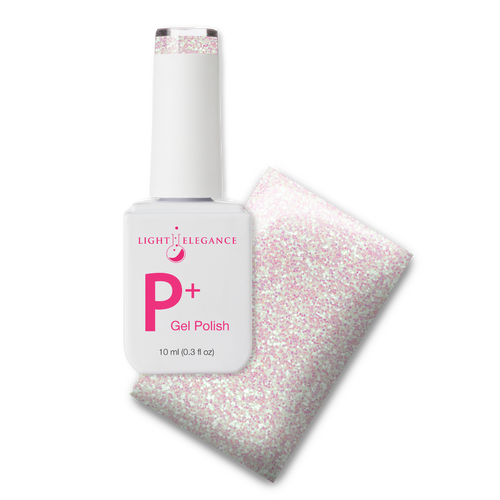 Light Elegance P+ Glitter Gel Polish Space Cadet - 10 ml