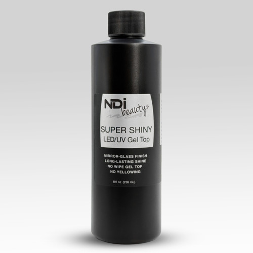 NDi beauty Super Shiny LED/UV No Wipe Gel Top - 8 fl oz (236 mL) NDi beauty Super Shiny LED/UV No Wipe Gel Top - 8 fl oz (236 mL)