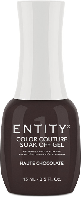 Entity Color Couture Soak Off Gel HAUTE CHOCOLATE - 15 mL / .5 fl oz