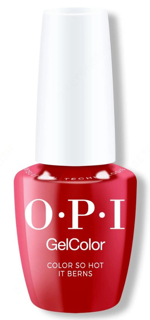 OPI GelColor Intelli-Gel Color So Hot it Berns GCZ13 - 0.5 oz (15 mL)