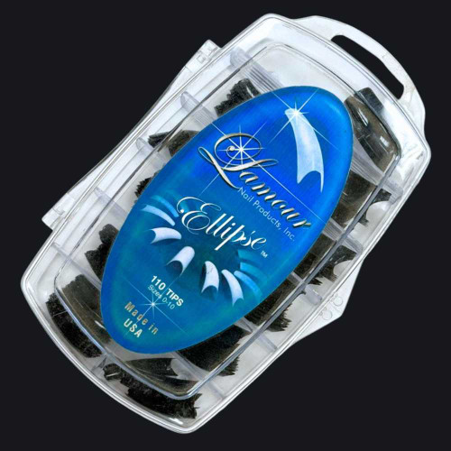 Lamour Ellipse Tips Black - 110ct