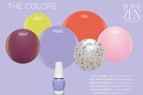 Morgan Taylor Nail Lacquer Spring 2025 Now & Zen Collection