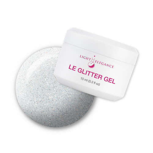 Light Elegance Glitter Gel Diamonds and Pearls - 10 ml