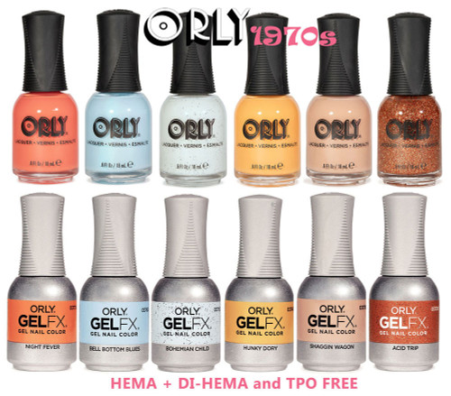 ORLY SPRING 2025 1970's Collection DUO (GelFX + Nail Lacquer) ORLY SPRING 2025 1970's Collection DUO (GelFX + Nail Lacquer)