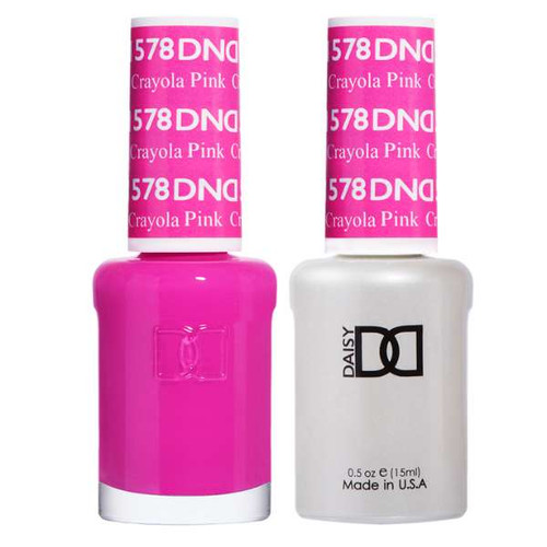 DND - Gel & Lacquer - Crayola Pink - #578