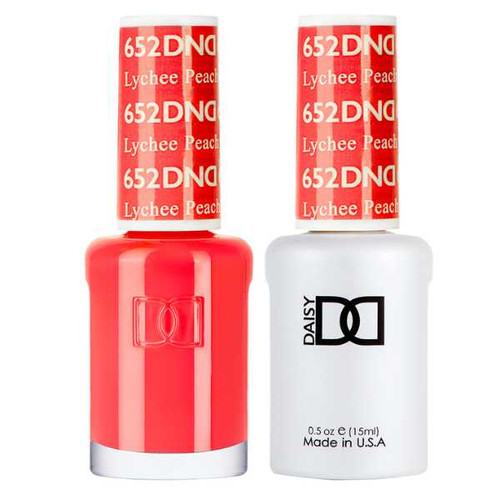 DND - Gel & Lacquer - Lychee Peachy - #652