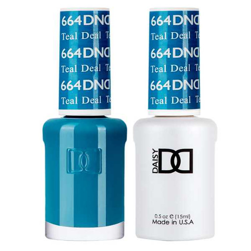 DND - Gel & Lacquer - Teal Deal - #664