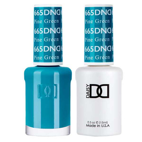 DND - Gel & Lacquer - Pine Green - #665