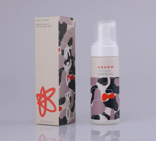 KNSPO Foam Cleanser | Powered by AHA BHA LHA | Made in Korea - 150 ml