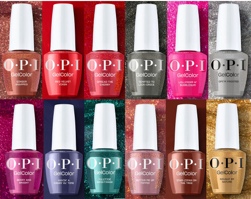 OPI GelColor Holiday 2025 Good Enough to Treat Collection OPI GelColor Holiday 2025 Good Enough to Treat Collection