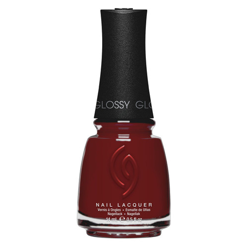 China Glaze Nail Lacquer Moonlit Merlot - 0.5 oz