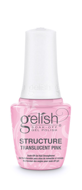 Gelish Brush-On Structure Gel Set - Clear, Translucent Pink & Cover Pink (3 x 15ml)