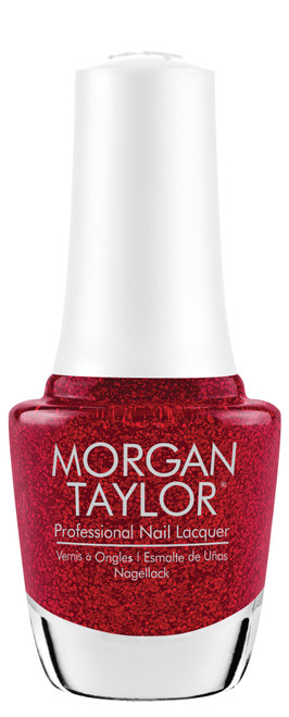 Morgan Taylor Nail Lacquer Poinsettia Stardust - 0.5 fl oz