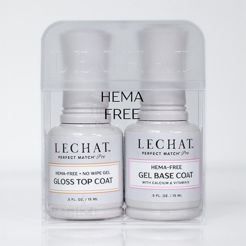 LeChat Perfect Match Pro HEMA-Free Gloss Top Coat & Base Coat