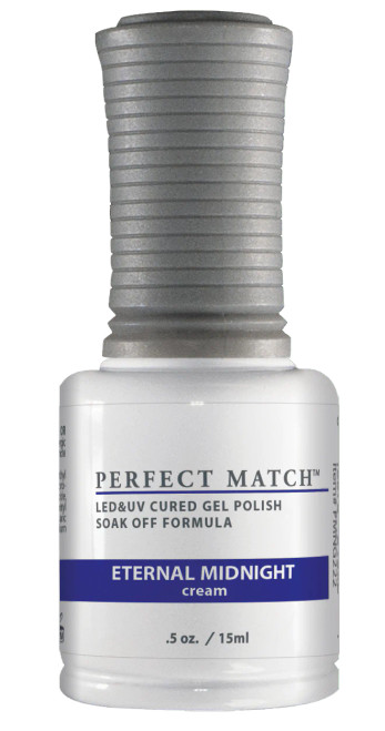 LeChat Perfect Match Gel Polish Eternal Midnight - 0.5oz. (15ml)