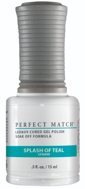 LeChat Perfect Match Gel Polish Splash of Teal - 0.5oz. (15ml)