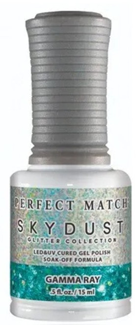 LeChat Perfect Match Sky Dust Glitter Gel Polish Gamma Ray - 5 oz