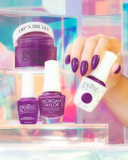 Gelish & Morgan Taylor Spring 2026 Prism Blooms collection Trio (Gel & Lacquer & Dip)