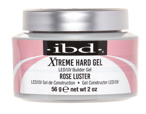 IBD Hard Gel LED/UV Xtreme Builder Gel Rose Luster - 56 g / 2 oz