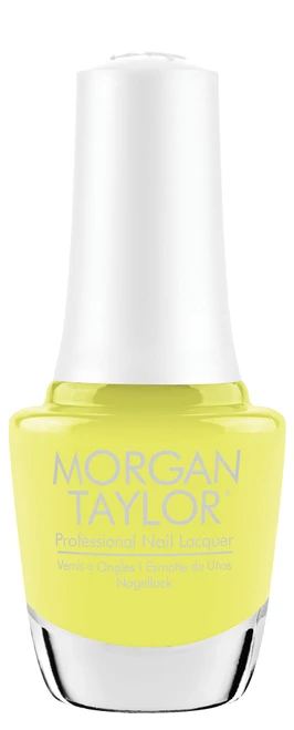 Morgan Taylor Nail Lacquer Lemon Drop Lush - 0.5 fl oz