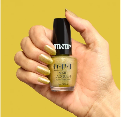 OPI x M&M'S Nail Lacquer Feeling Mmmerry HRT01 - .5 oz fl