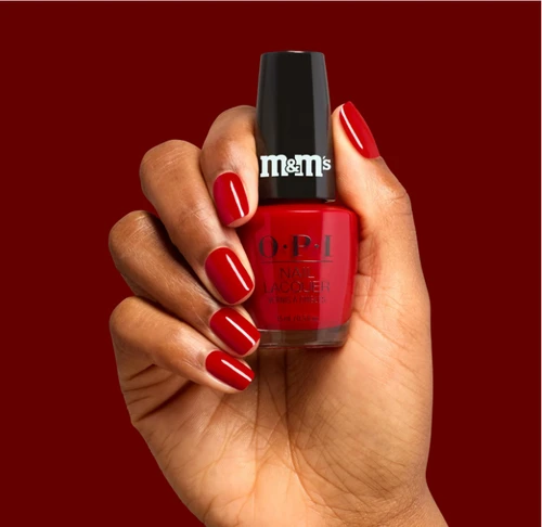 OPI x M&M'S Nail Lacquer Melt in Your Mani HRT02 - .5 oz fl