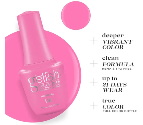 Gelish Color Plus Gel Nail Polish Heels Over Feels - 0.5 fl oz
