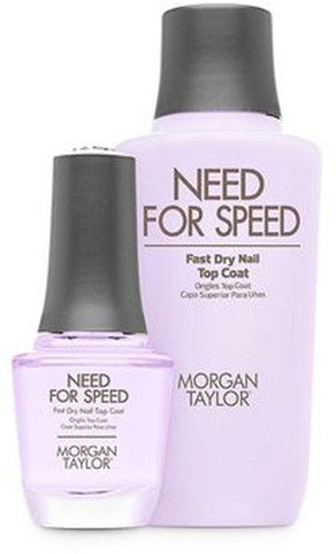 Morgan Taylor Need For Speed Top Coat Professional Kit - .5oz / 4oz