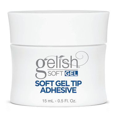 Harmony Gelish Tip Primer 0.5oz – Clear Soft Gel Tip Primer #1148009 – New 2024 Formula, Made In USA
