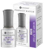 LeChat Perfect Match No Wipe Gel Top Coat Gloss - .5 fl oz / 15 mL