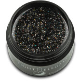 Light Elegance UV/LED Glitter Gel Black Diamond - .57 oz (17 ml)