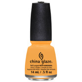 China Glaze Nail Polish Lacquer Metro Pollen-tin - .5oz