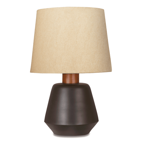 Ashley Furniture L204204 Ancel Metal Table Lamp Black-Brown