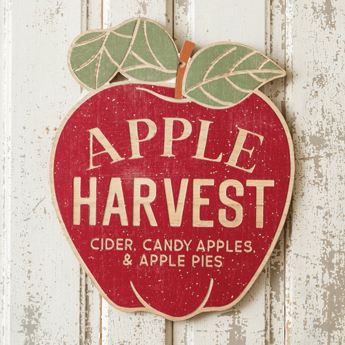 Audrey's 6W3452 Apple Harvest Sign
