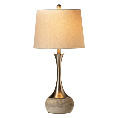 Midwest-CBK 165335A Table Lamp Silver